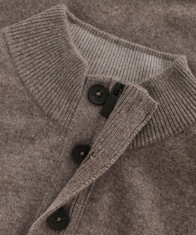 Thomas Maine Half Zip Button Jumper