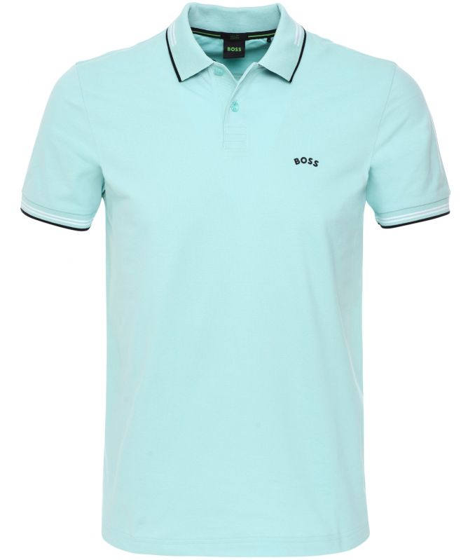 BOSS Curved Logo Polo Shirt