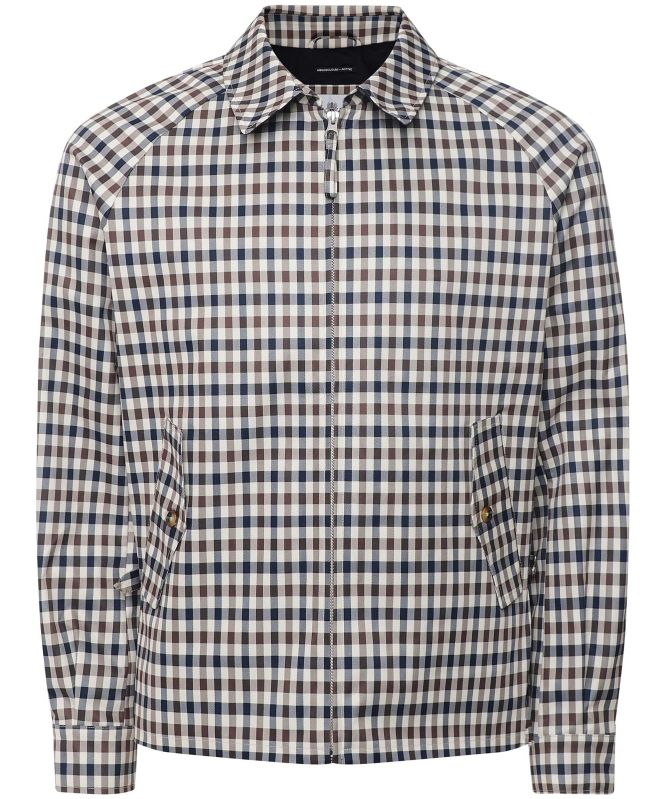 Aquascutum Club Check Archival Mid Jacket