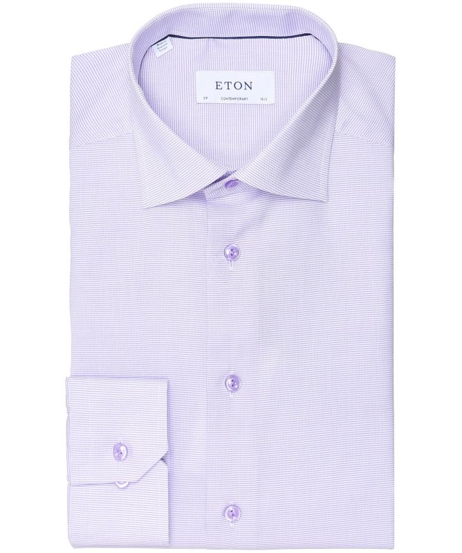 Eton Contemporary Fit Twill Shirt