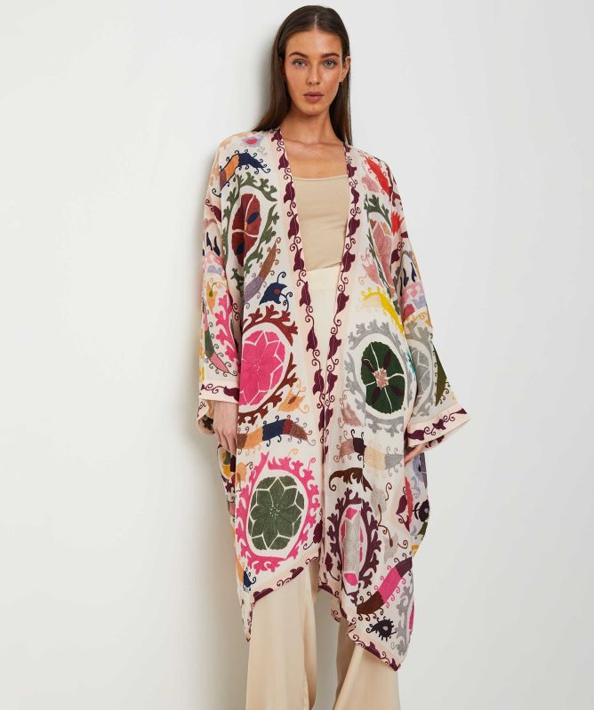 One Hundred Stars Susani Pink Grande Kimono