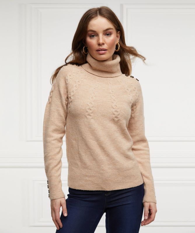 Holland Cooper Astoria Roll Neck Jumper