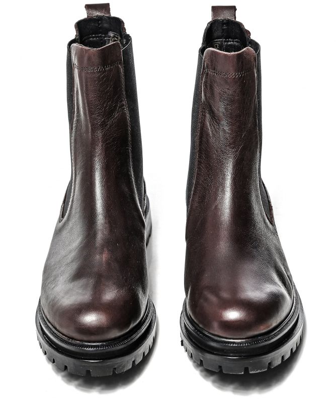 Hudson London Beador Leather Chelsea Boots