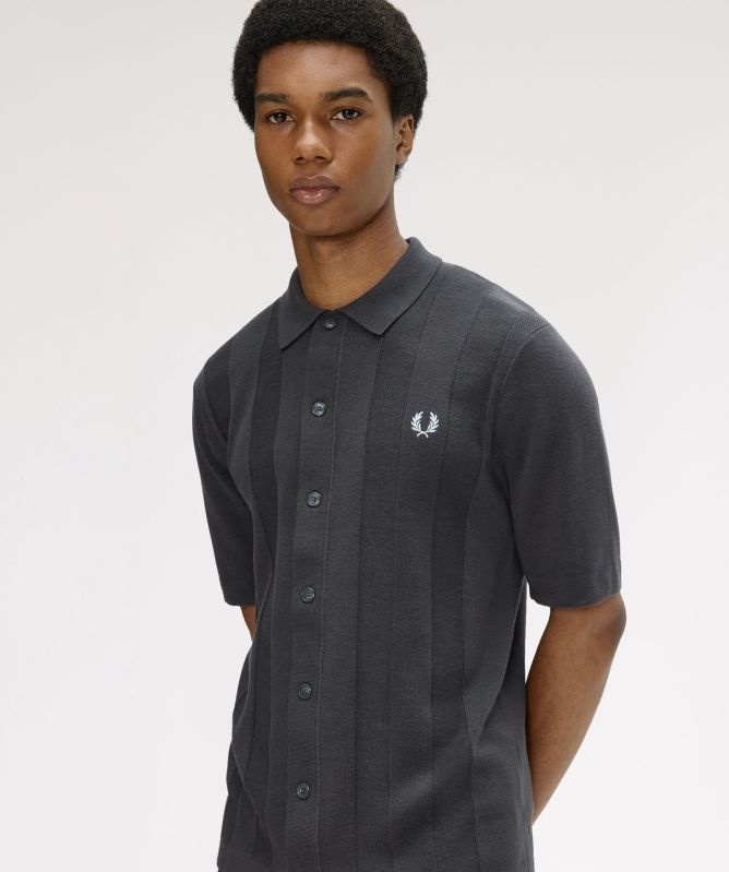 Fred Perry Tonal Vertical Stripe Polo