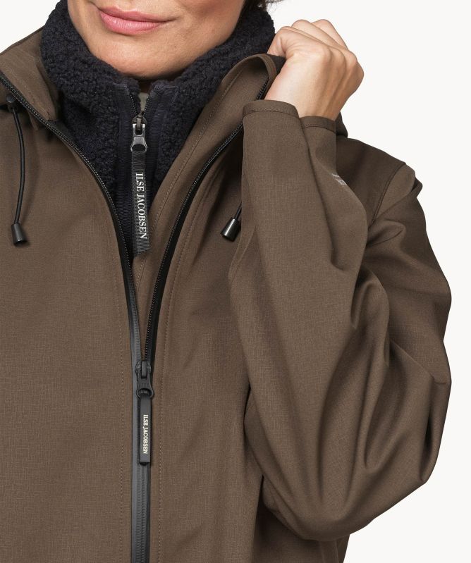 Ilse Jacobsen Softshell A-Line Raincoat