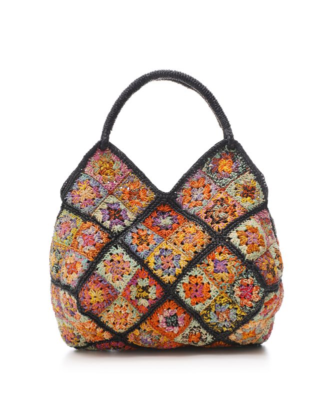 Rabarany Crochet Raffia Bag