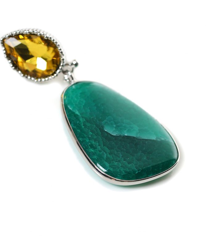 Uzurii Stone Drop Earrings