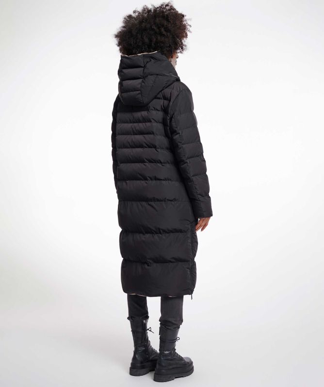 Rino and Pelle Reversible Keila Long Padded Coat