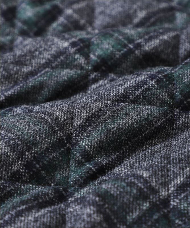 Waterville Water-Repellent Tartan Wool Theo Gilet