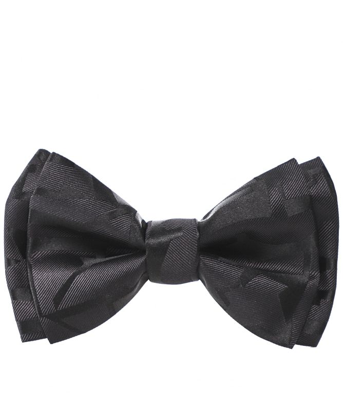 BOSS Black Silk Abstract Bow Tie Jules B