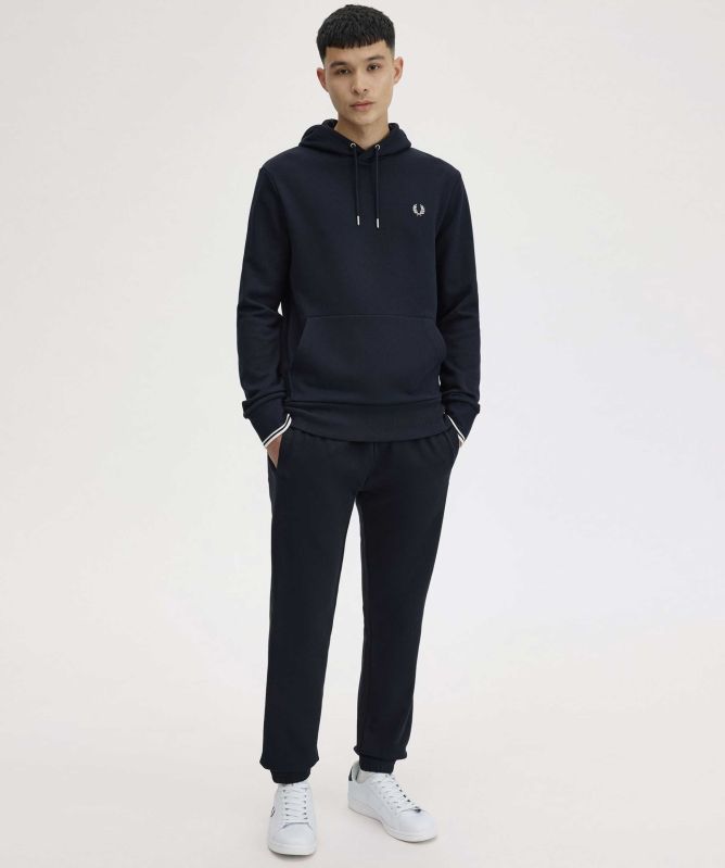 Fred Perry Tipped Hooded Sweatshirt