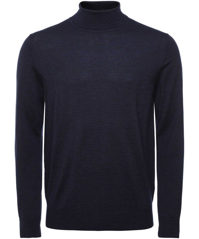 Thomas Maine Merino Roll Neck Jumper