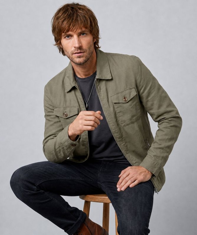 MILESTONE Tyson Linen Jacket
