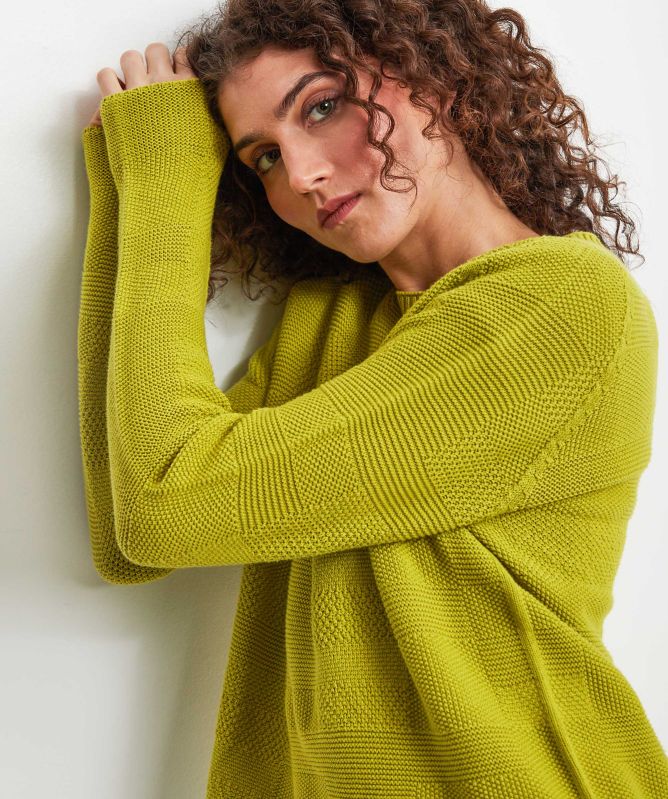 ISCHIKO Cotton Pullover Jumper