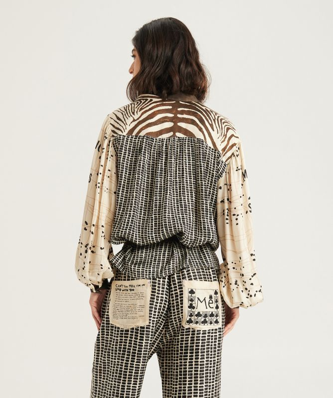 Me369 Rona Printed Shirt
