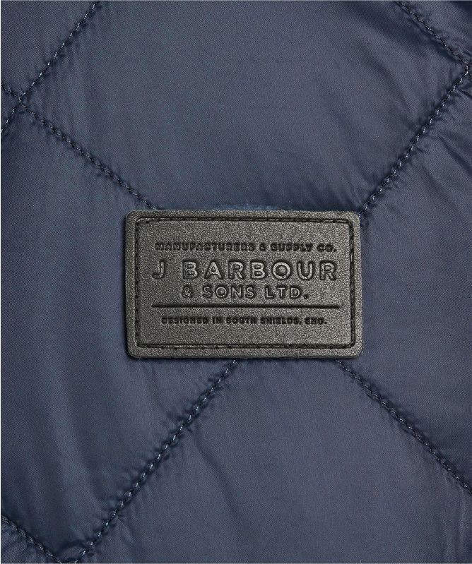 Barbour Shirt Quilt Jacket