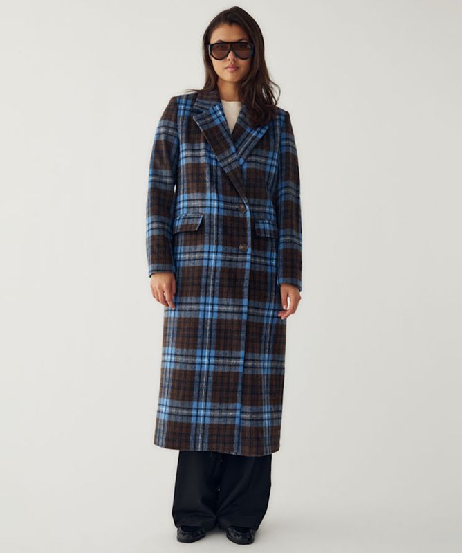 Noella N-Jaci Check Coat