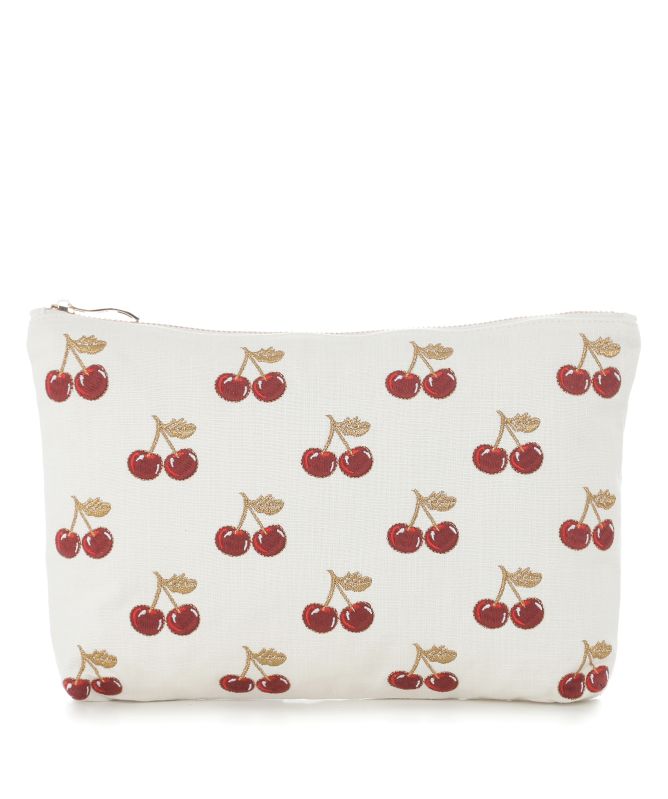 Elizabeth Scarlett Cherries Everyday Pouch