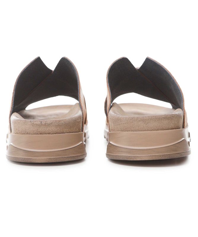 Lofina V Front Suede Sandals