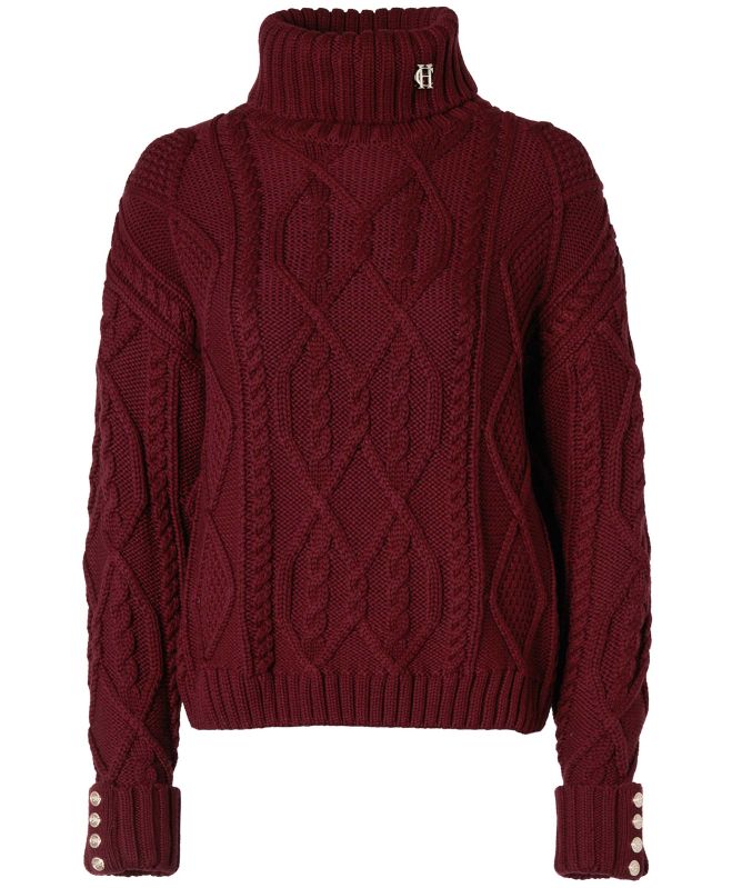 Holland Cooper Noveli Cable Knit Jumper