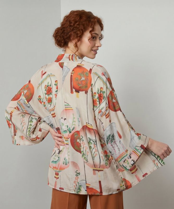 One Hundred Stars Lantern Kimono