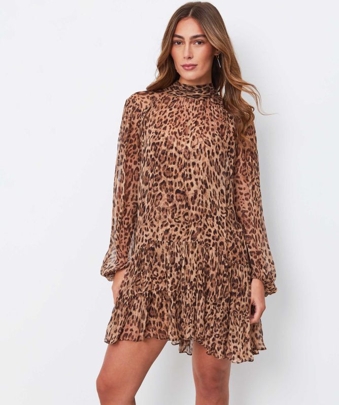knee length dresses for ladies Liliana Lace Mini Dress