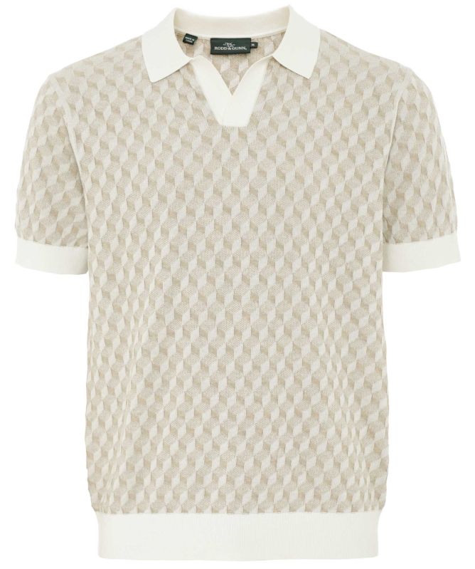 Rodd and Gunn Galdfield Textured Polo