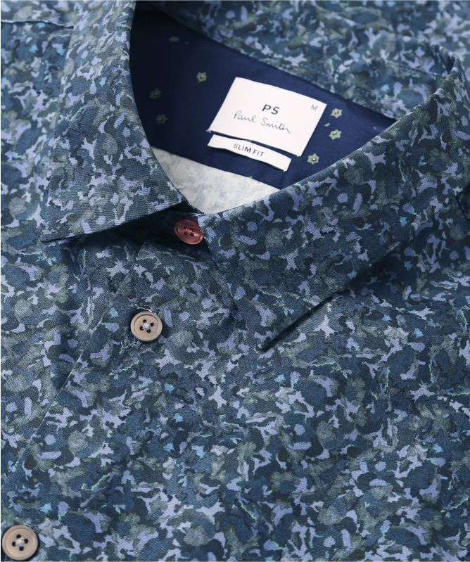 Paul Smith Slim Fit Floral Shirt