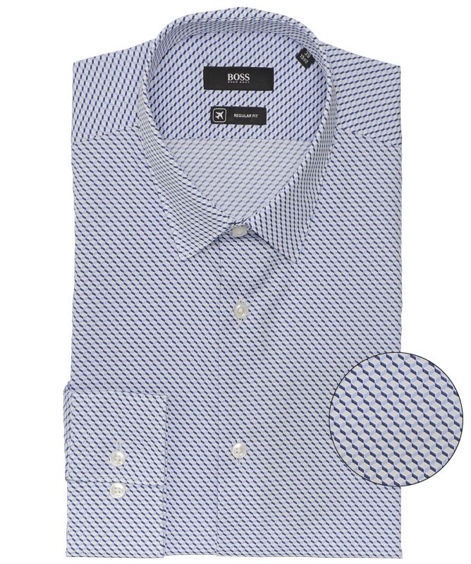 BOSS Regular Fit Geometric Print Eliott Shirt