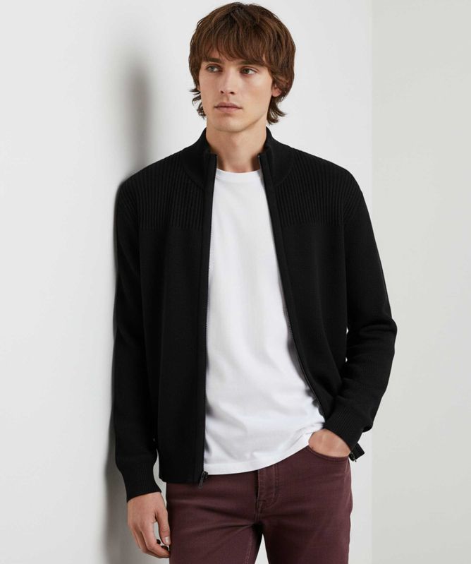 BOSS Zip Kratalo Cardigan