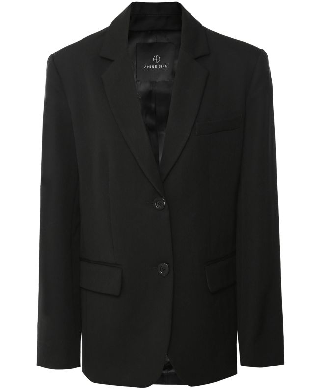 Anine Bing Wool Classic Blazer