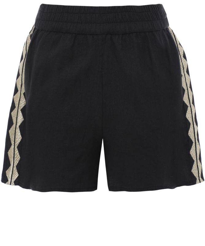 Greek Archaic Kori Feather Shorts