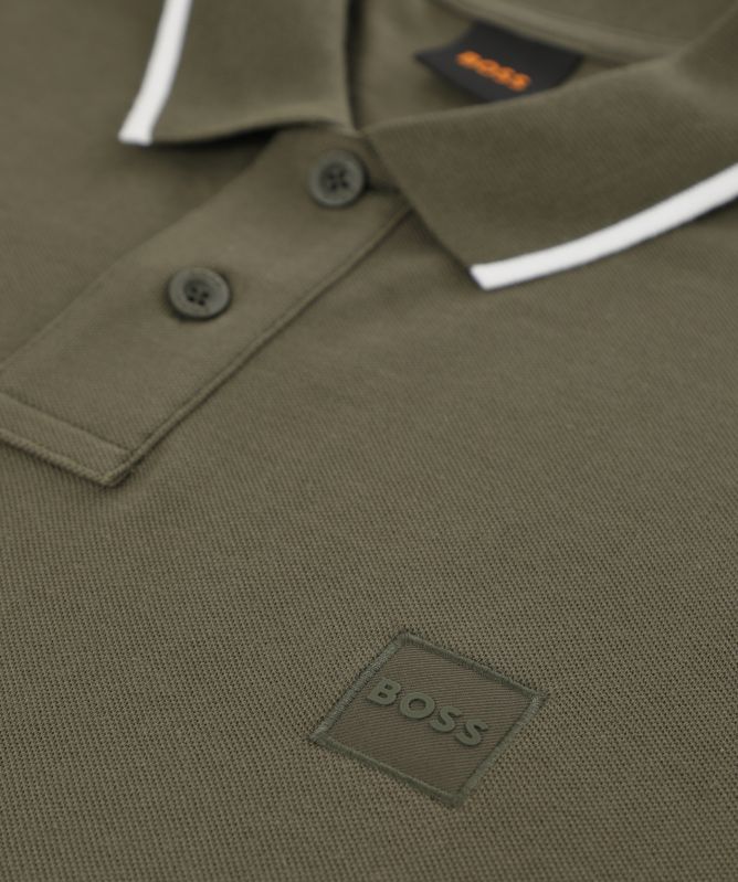 BOSS Passerford Cotton-Piqué Polo Shirt