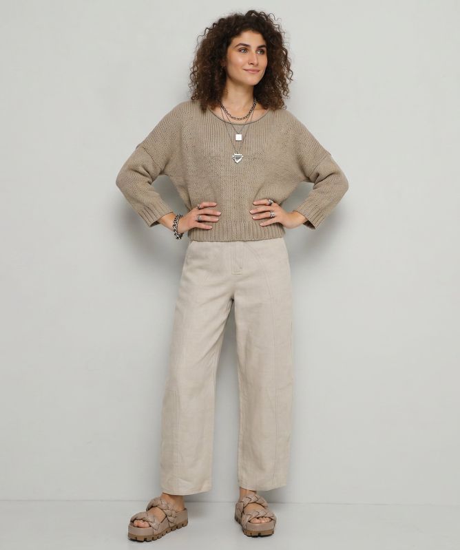 Lurdes Bergada Barrel Leg Soraya Trousers
