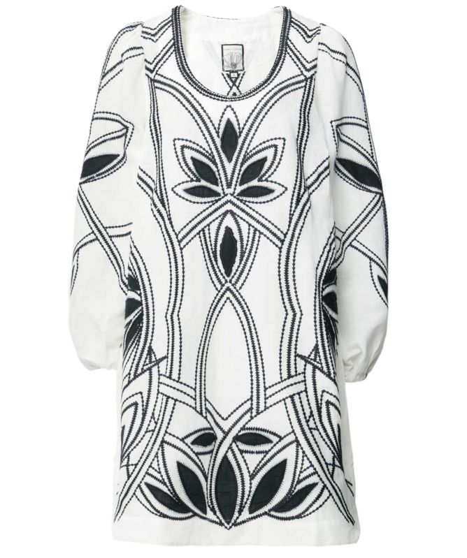 Scarlett Poppies Spirit Embroidered Mini Dress