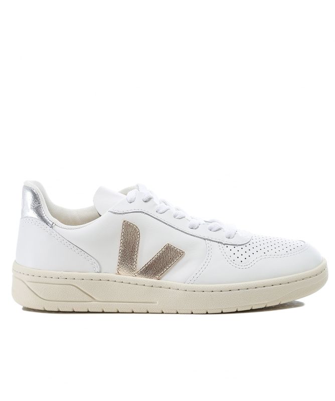 VEJA Women's V10 Leather Trainers