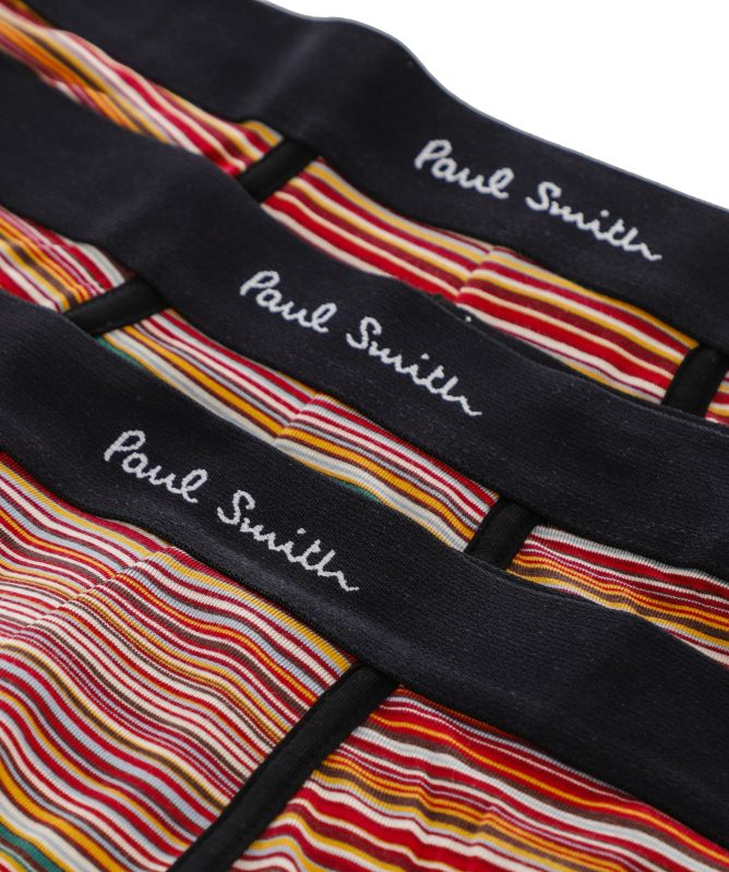 Paul Smith Striped Low-Rise Boxer Briefs Three Pack