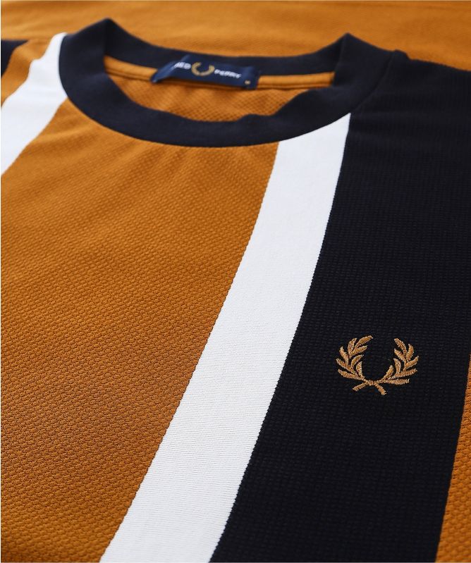 Fred Perry Striped Pique T-Shirt M1596 644