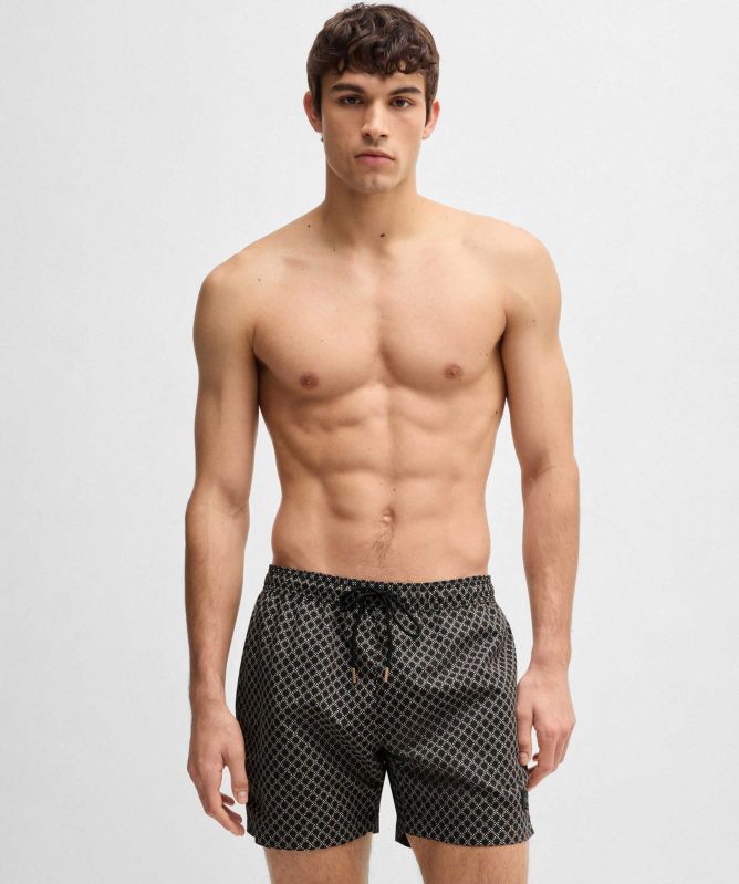 BOSS Printed Vibe Swim Shorts