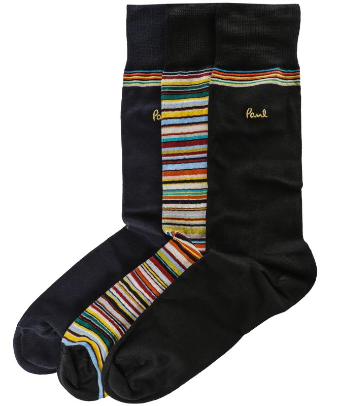 Paul Smith 3-Pack Gold Signature Socks