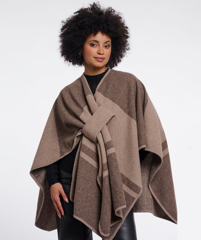 Rino and Pelle Levi Belted Cape
