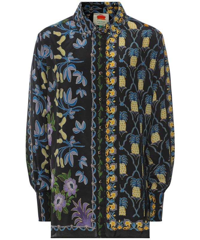 FARM Rio Winter Garden Pyjama Shirt
