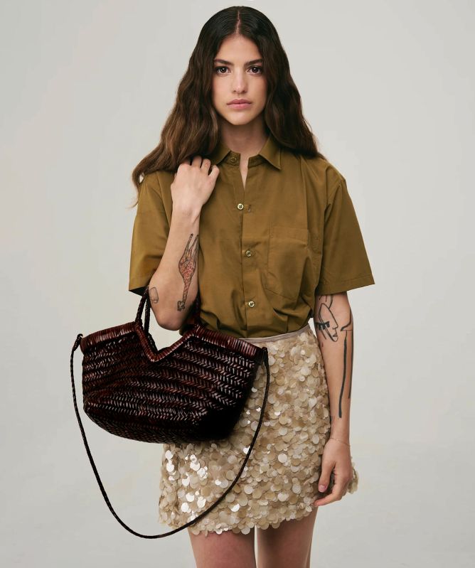 Vipera Monet Plain Woven Tote