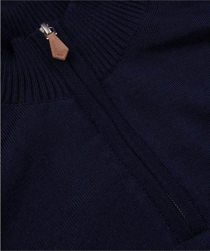 Stenstroms Merino Wool Half-Zip Jumper