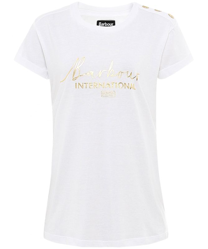 Barbour International Grid Tee