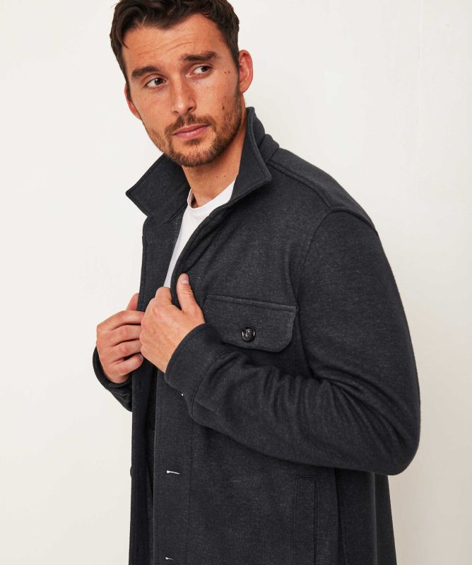 BOSS Virgin Wool C-Carper Overshirt