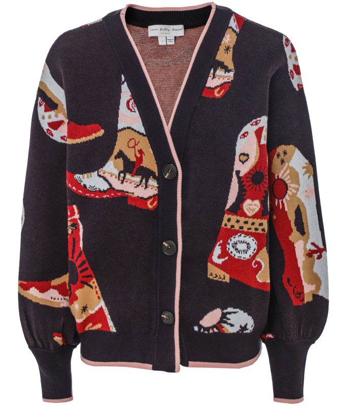 Never Fully Dressed Cowboy Boots Cardigan | Jules B