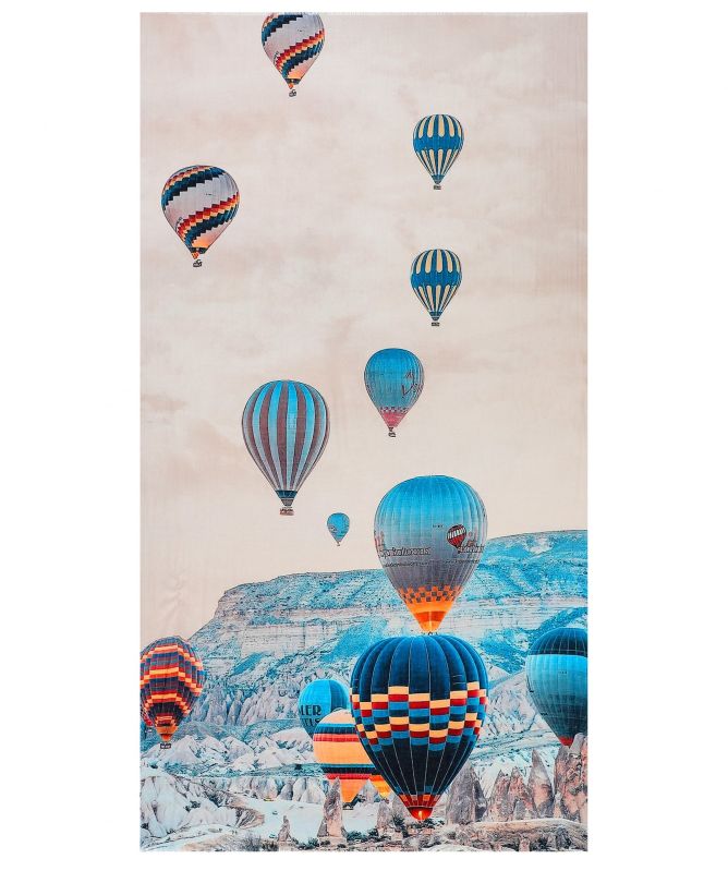 Ahujasons Hot Air Balloon Print Scarf