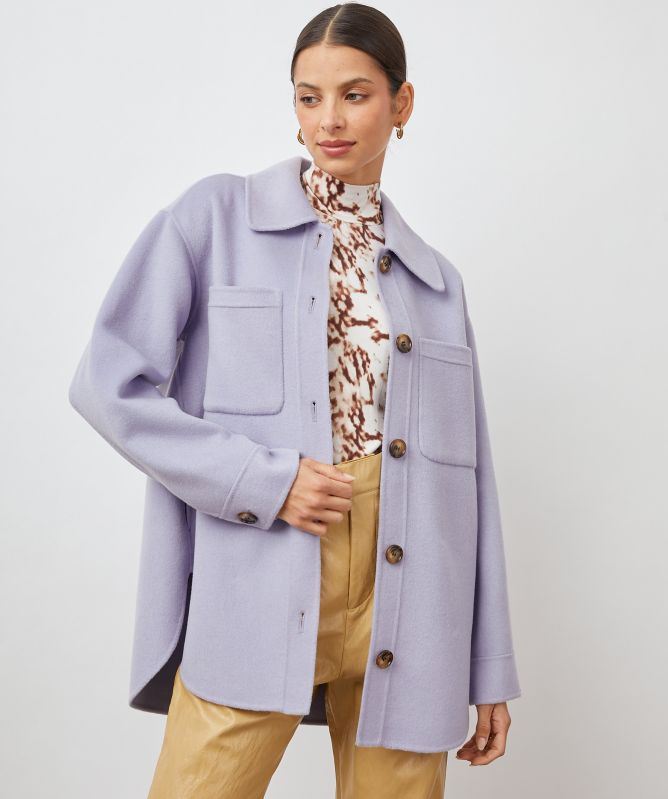 Rails Purple Connie Shirt Jacket | Jules B