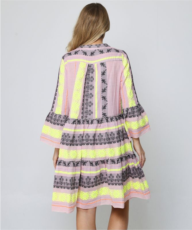 Devotion TWINS Ella Embroidered Midi Dress